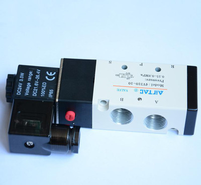 【山東建友 電磁閥4V310-10 DC24V AC220V 二位五通換向閥氣閥】?jī)r(jià)格_廠(chǎng)家_圖片